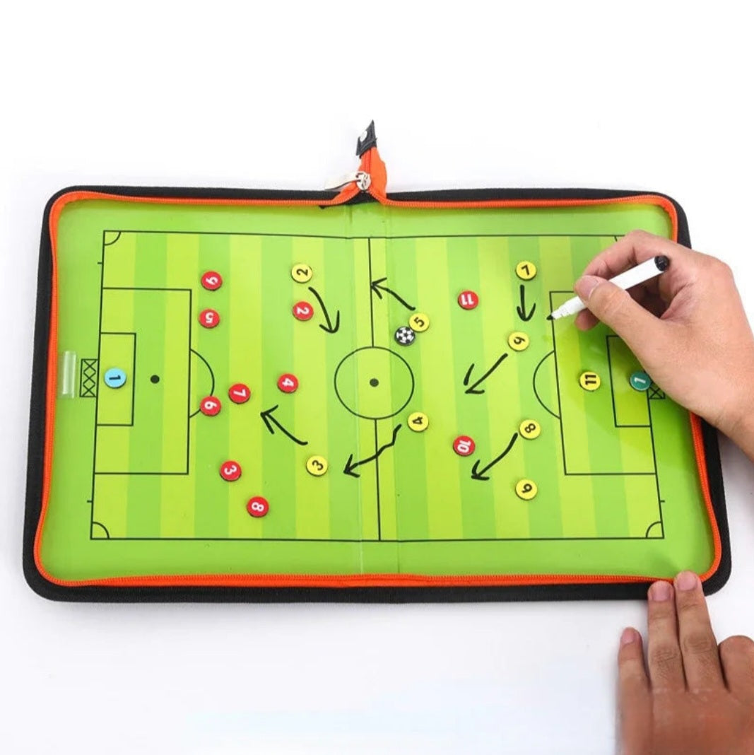 Fußball-Taktikmappe für Trainer | Perfekt für Spiel- & Trainingsplanung