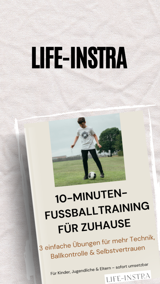 10-Minuten-Fußballtraining für Zuhause